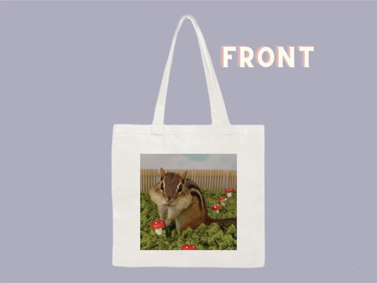 Small Tote Bag- Mushroom